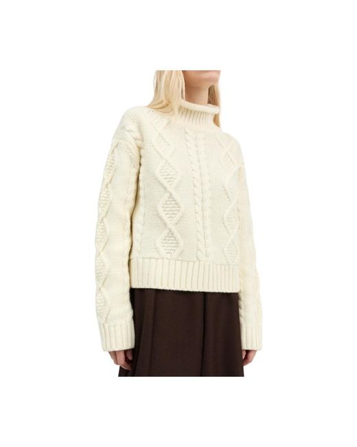 Skall Studio White Turtlenecks