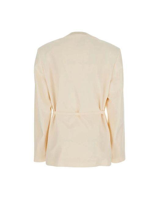 Grifoni Natural Front Zip Jacket