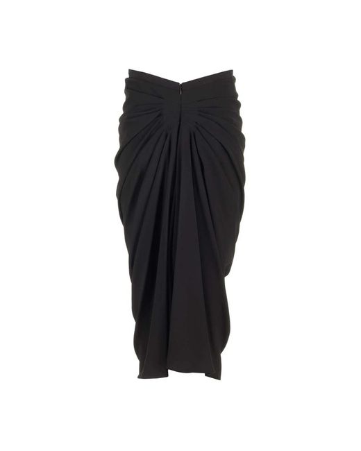 Dries Van Noten Black Maxi Skirts