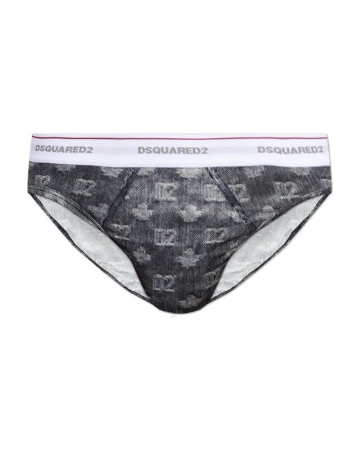 DSquared² Ondergoed ,Blauw ,Underwear in het Gray voor heren