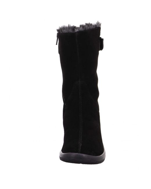 Legero Black Softboot 4 leder stiefelette