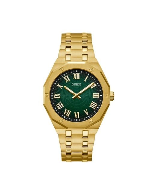 Guess Asset Watch in Metallic für Herren