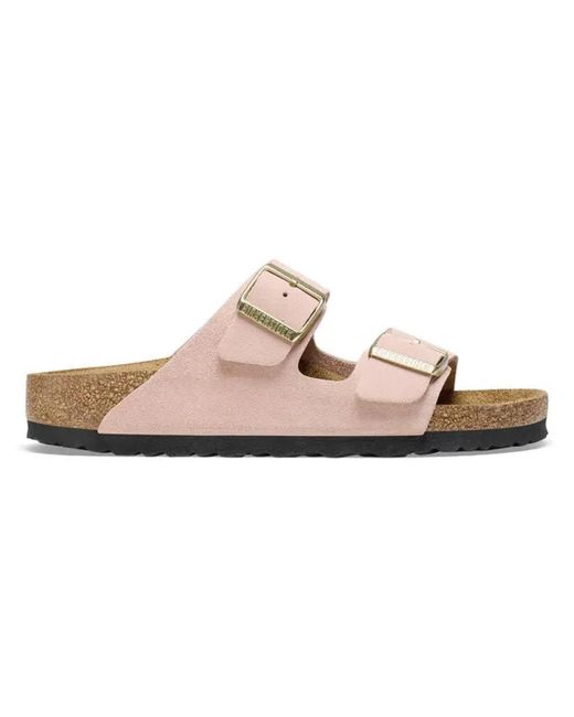 Sliders Birkenstock en coloris Pink