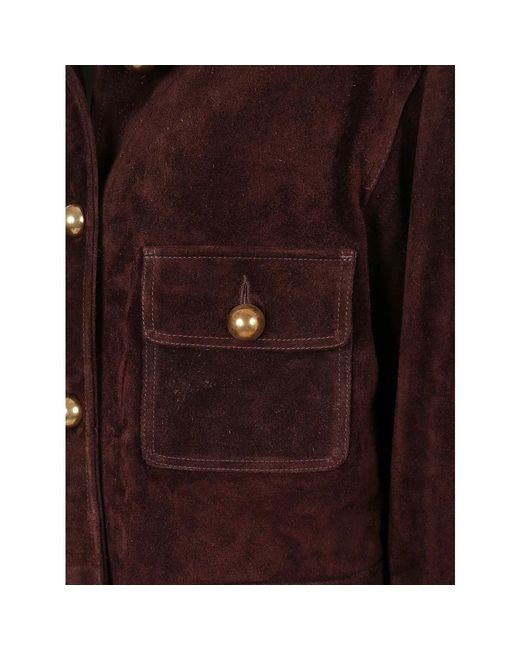 Arma Brown Leather Jackets