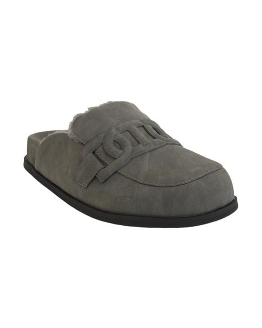Twinset Gray Mules