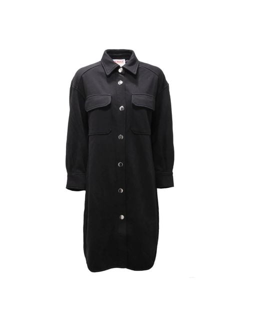 Sun 68 Black Shirt Dresses