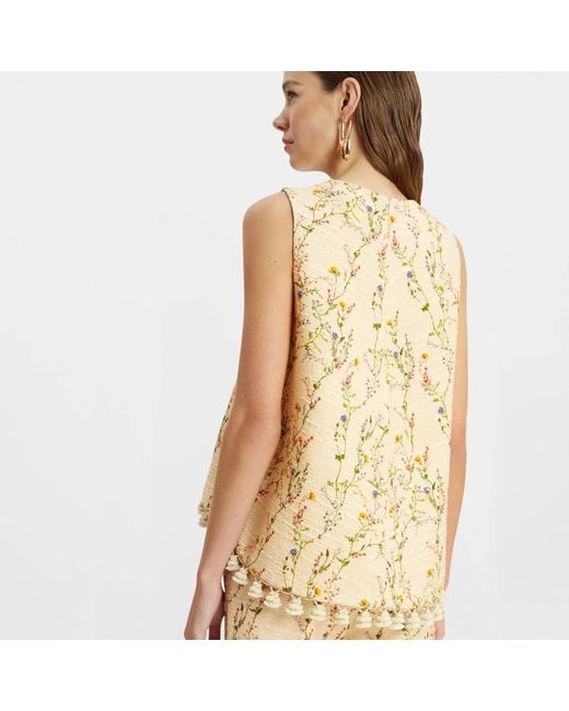 Sleeveless Tops di LaDoubleJ in Metallic