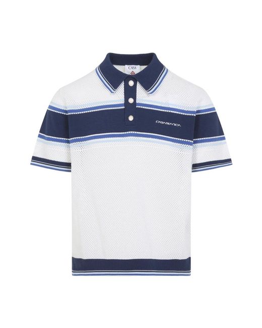 Casablanca Blue Polo Shirts for men