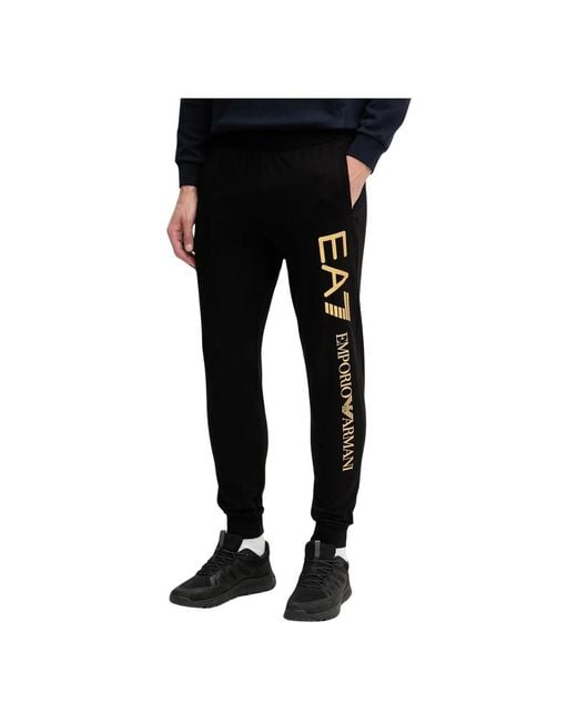 Sweatpants EA7 pour homme en coloris Black