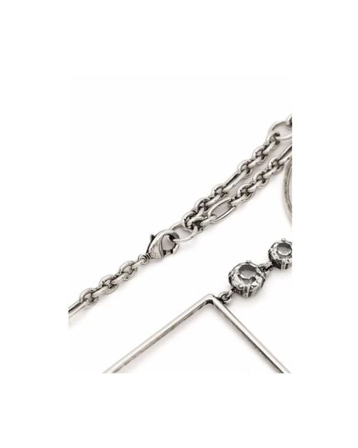 Krizia Metallic Necklaces