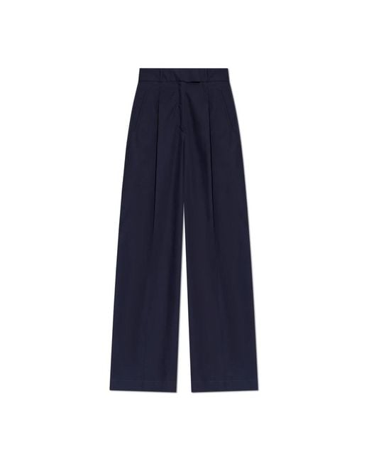 A.P.C. Wide Trousers in het Blue