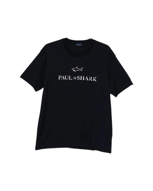 Paul & Shark T-Shirts in het Black voor heren