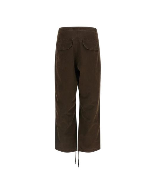 Entire studios Brown Wide Trousers for men