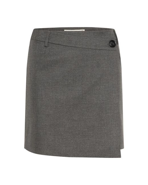 Gestuz Gray Short Skirts
