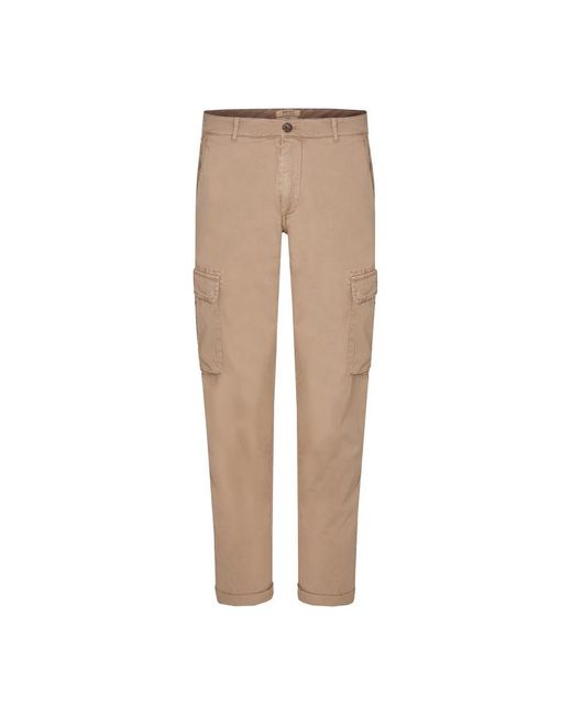 40weft Natural Slim-Fit Trousers for men
