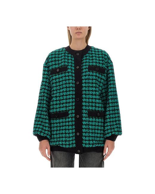 MSGM Giubbino Jacket in het Green