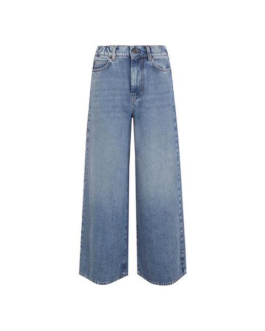 Weekend by Maxmara Blue Wide Jeans