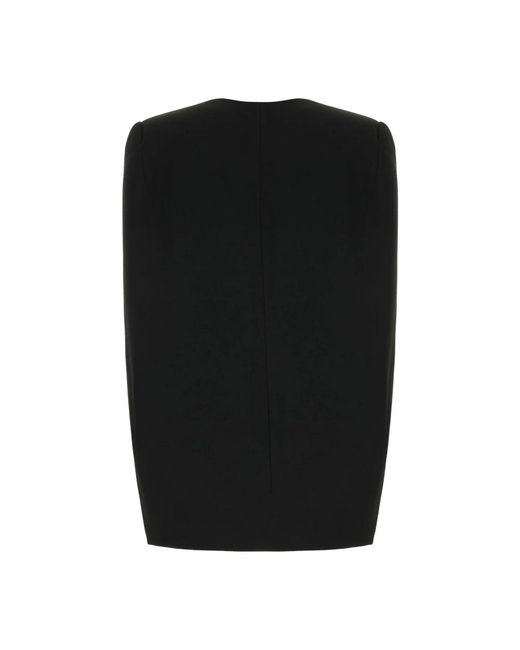 Vests Alberta Ferretti de color Black