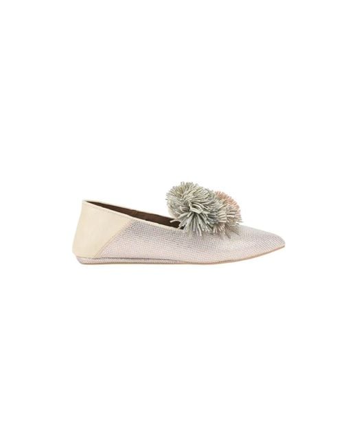 Kurt Geiger White Loafers