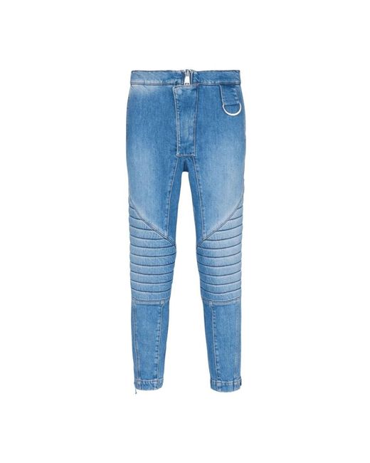 Balmain Blue Slim-Fit Jeans