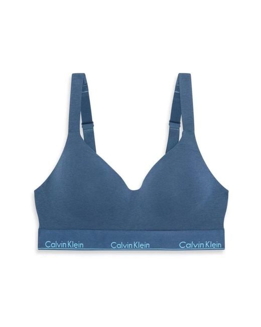 Bras Calvin Klein de color Blue