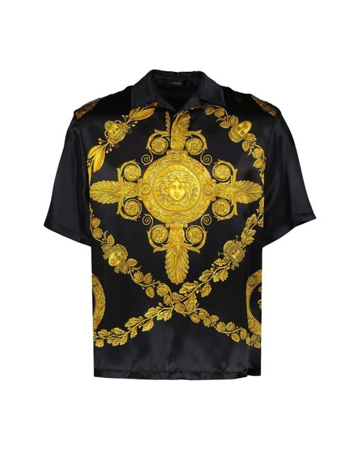 Tops > polo shirts Versace pour homme en coloris Black