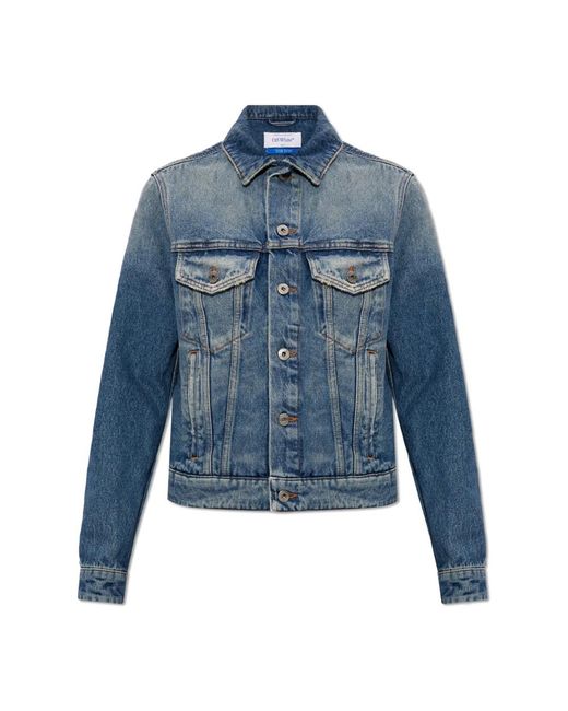 Jackets > denim jackets Off-White c/o Virgil Abloh en coloris Blue