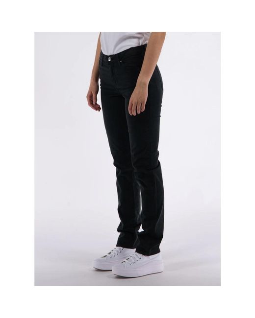 Armani Exchange Black Slim-Fit Jeans