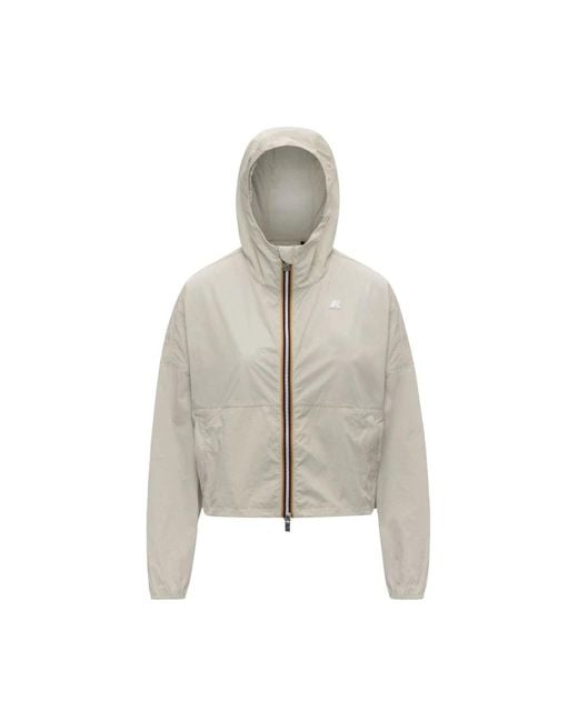K-Way Gray Light Jackets