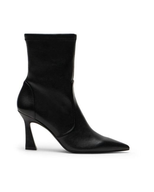 Stuart Weitzman Black Heeled Boots