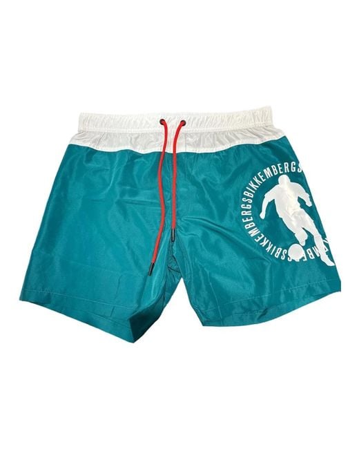 Bikkembergs Blue Beachwear for men