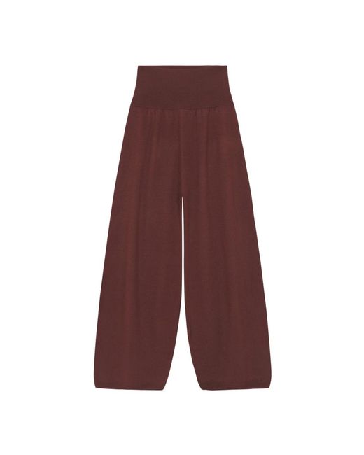 Cortana Purple Gajo, burgunder strickhose