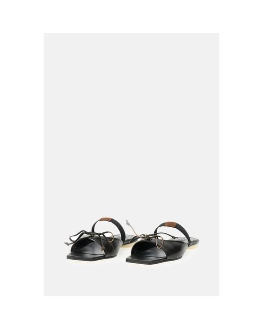 MM6 by Maison Margiela Black Sliders