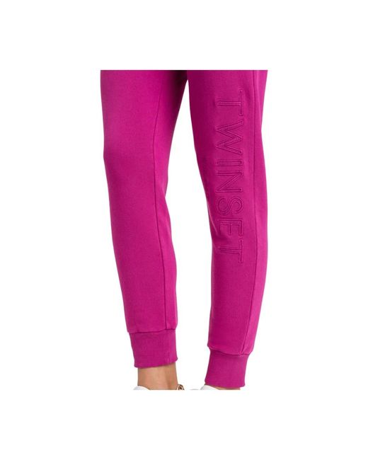 Twinset Pink Sweatpants