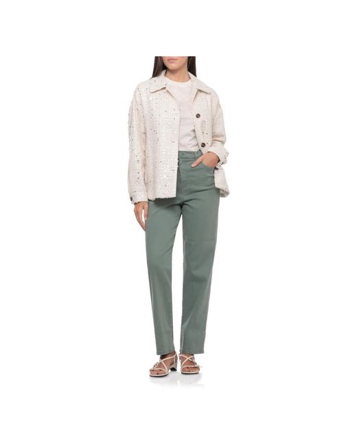 Tweed Jackets Marella en coloris White