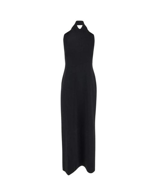 Sportmax Black Maxikleid