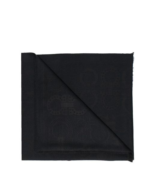 Silky Scarves di Ferragamo in Black da Uomo