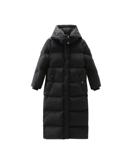 Woolrich Black Down Coats