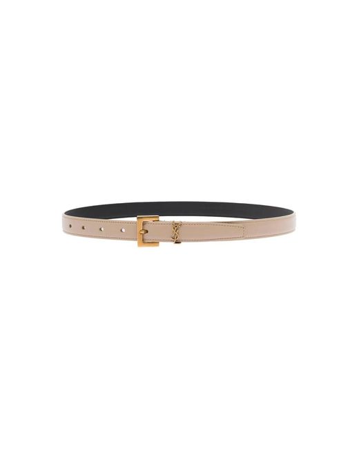 Saint Laurent Natural Belts