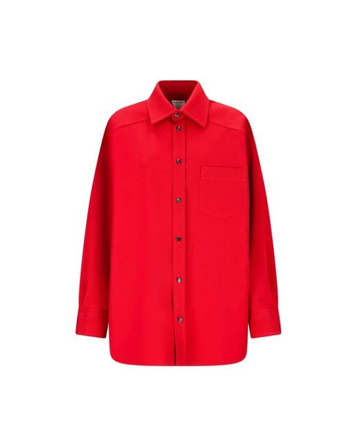 Bottega Veneta Shirts in het Red