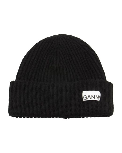 Beanies di Ganni in Black
