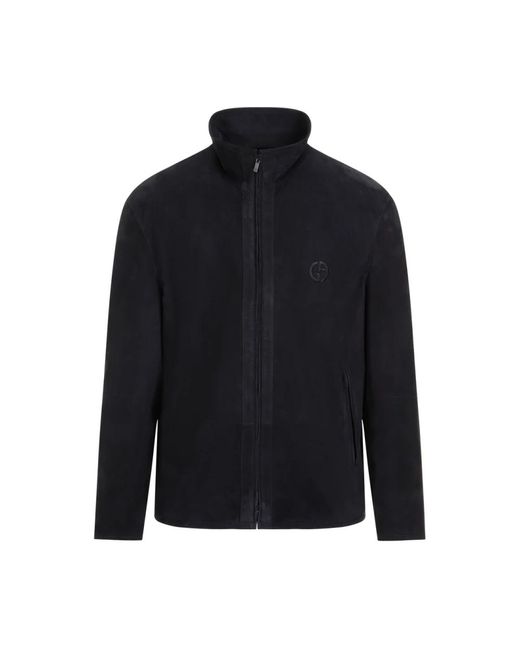 Jackets > leather jackets Giorgio Armani pour homme en coloris Black
