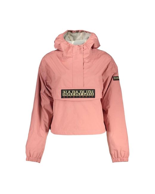Light jackets Napapijri de color Pink