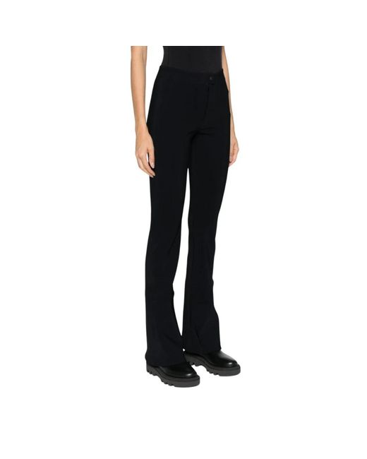 Filippa K Broeken ,Zwart ,High-Waist Flared Broeken in het Black