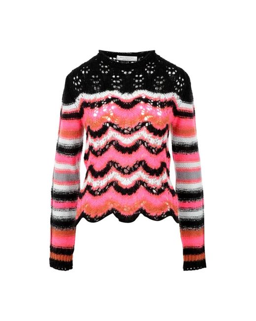 Philosophy Di Lorenzo Serafini Round-Neck Knitwear in het Red