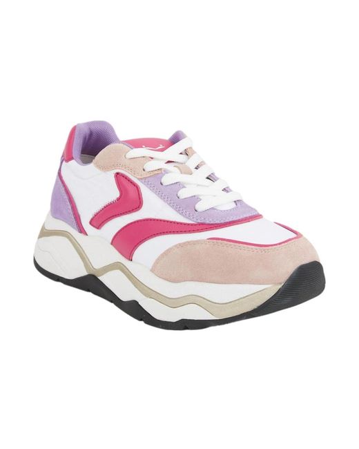 Voile Blanche Pink Sneakers