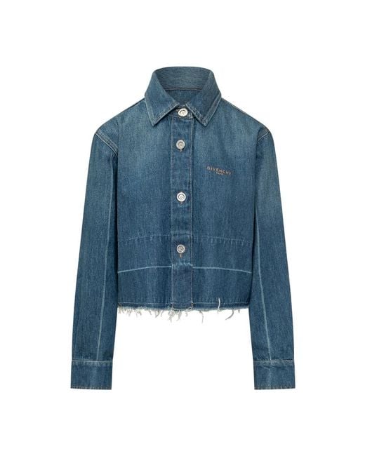 Givenchy Blue Denim Jackets