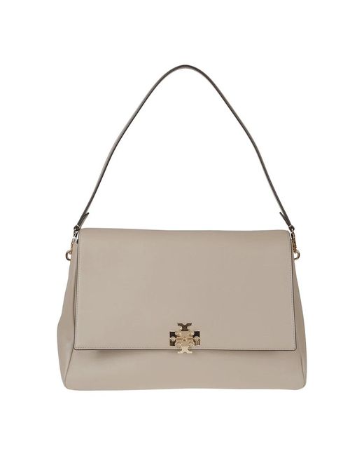 Tory Burch Gray Shoulder Bags