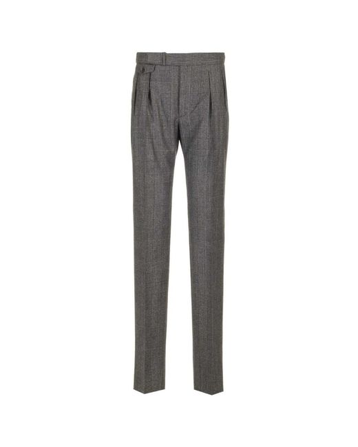 Tagliatore Gray Suit Trousers for men