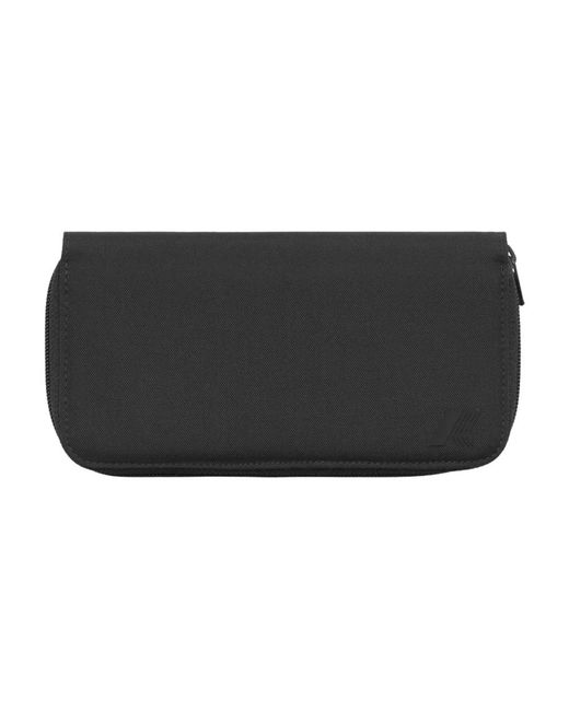 K-Way Black Wallets & Cardholders for men